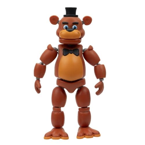 Five Nights At Freddy's 6-Inch Endo-Series Collector Figure: Endo-1 with Classic & Withered Freddy Pieces - Articulated Figure