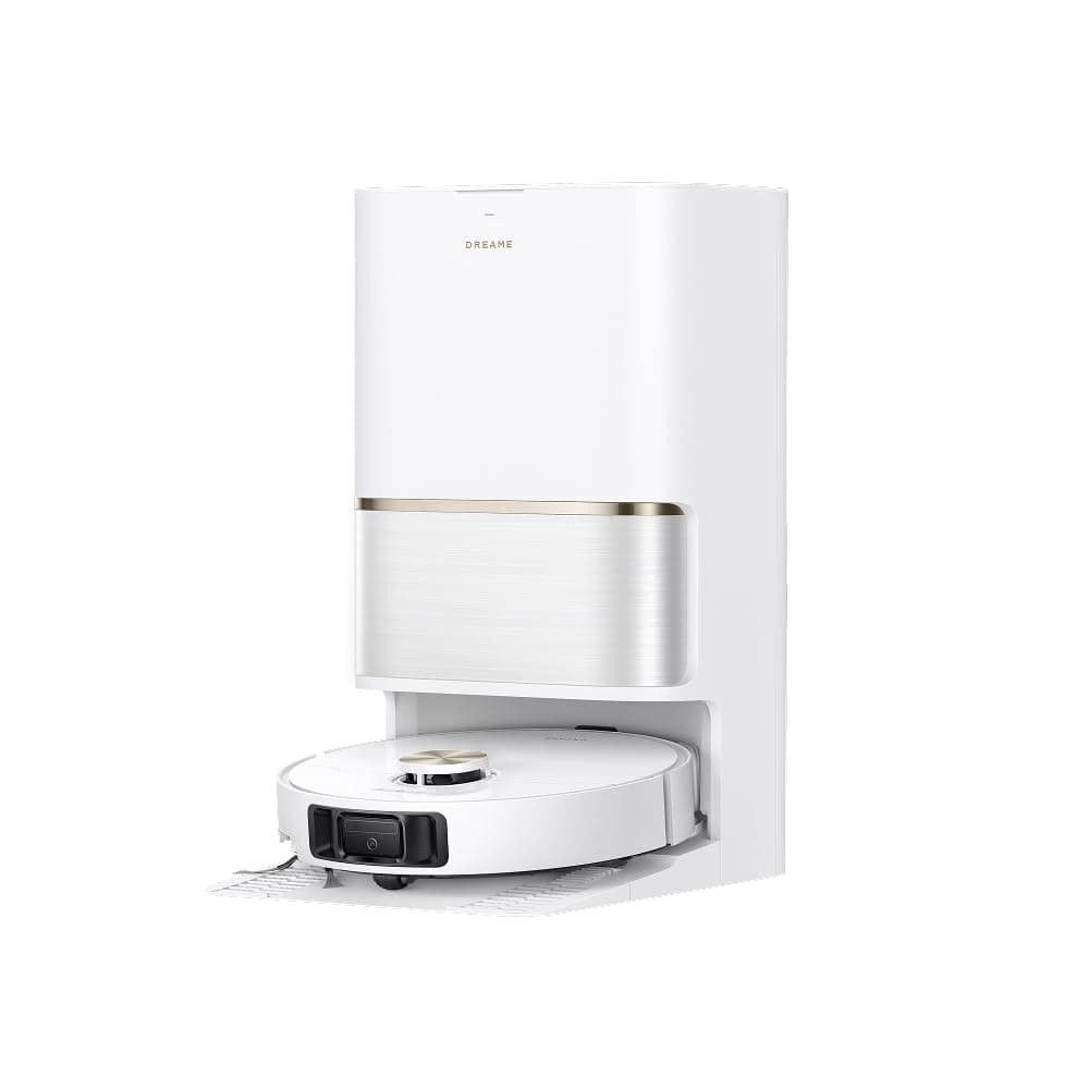 dreame L50 Ultra AE Robot aspirateur Laveur, 28 000 Pa, 100 Jours de vidage Automatique, Nettoyage des serpillières à Haute température, Nettoyage des Bords et des Coins, Brosse Anti-enchevêtrement