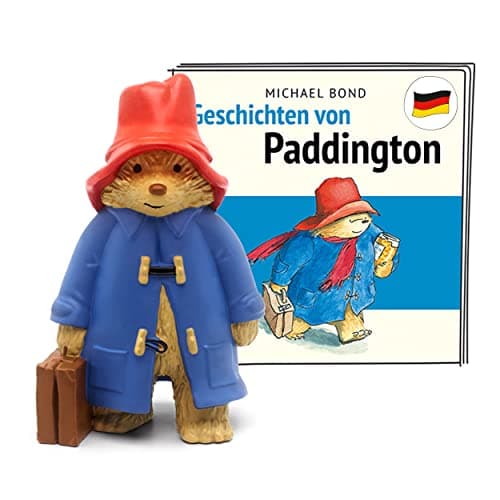 tonies Hearing Figure for Toniebox, Paddington Teddy Bear - Paddington Stories, Audiobook for Kids Ages 5 and up, Battery Life Approx 157 Minutes