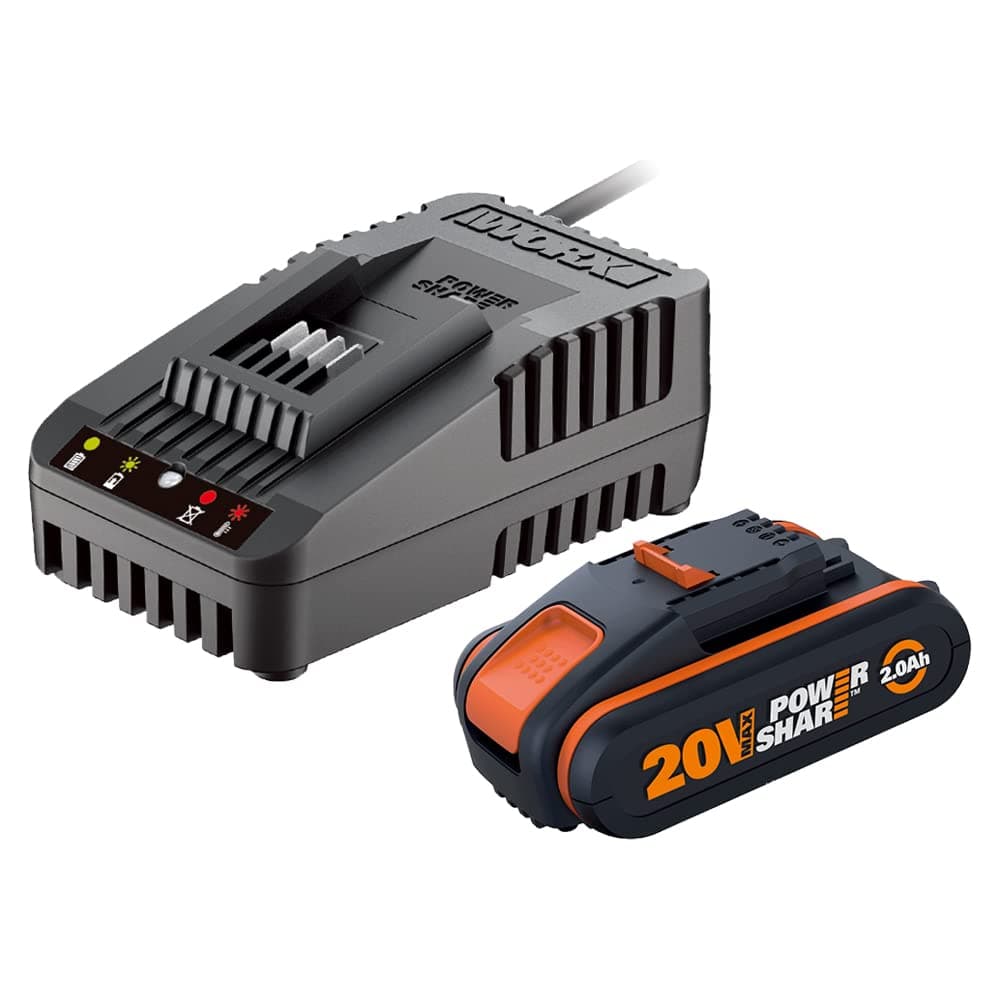 WORX WA3601-20V POWERSHARE: Bat(2Ah)+Cargador1h