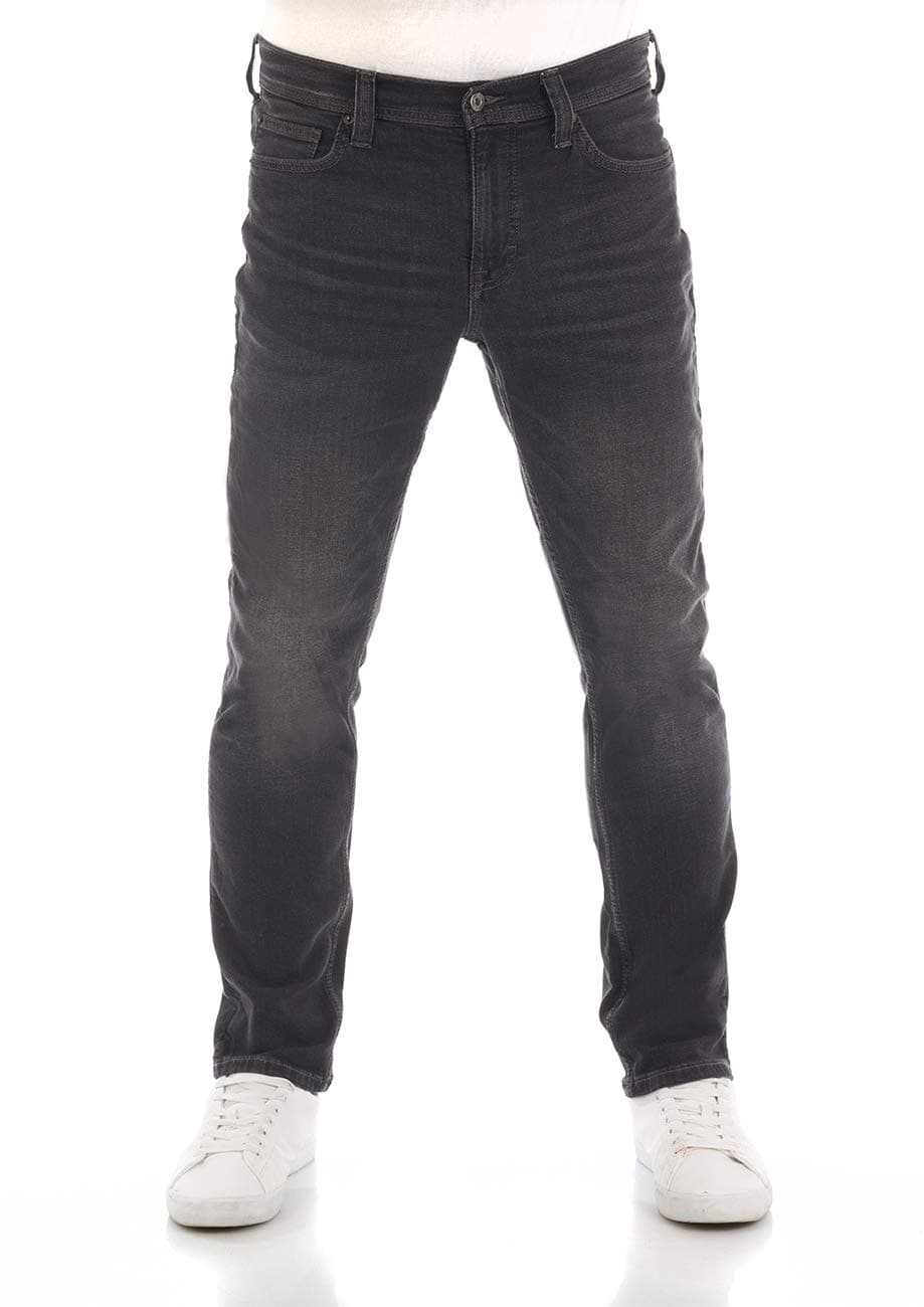 MUSTANG Jeans Herren Stretch Slim Fit Vegas Jeanshose Hose Denim Schwarz Grau Blau 30 31 32 33 34 36 38 40 42 44
