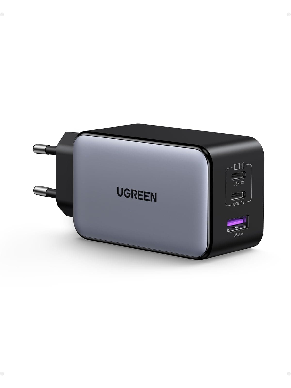 UGREEN Nexode X 100W USB C Chargeur Rapide 3 Ports GaNInfinity Prise USB C Compatible avec MacBook Air Pro M4 M3 M2 M1 iPad iPhone 17 Pro Max Air 16 Plus 15 14 13 12 Galaxy PPS 45W S25 S24 Pixel 9 8