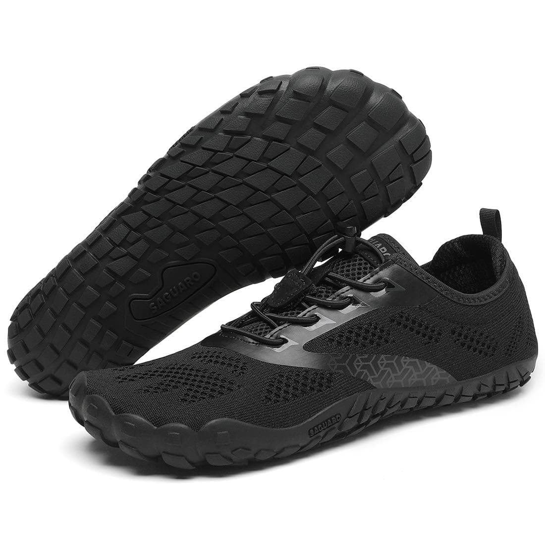 SAGUARO Unisex Barfußschuhe mit Breiter Zehenbox und Zero-Drop Solhe - Weich rutschfest Atmungsaktiv