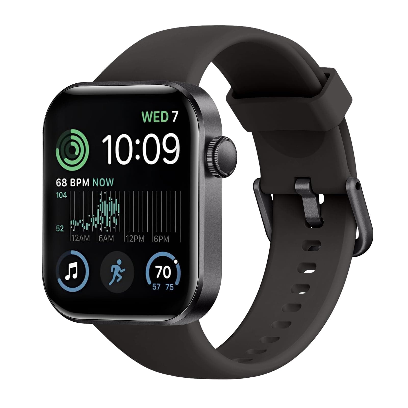 Reloj Inteligente Mujer Hombre, 1.85" Smartwatch con Llamadas Bluetooth, 140+ Modos Deportivos Smart Watch con SpO2/Pulsómetro/Monitor de Sueño/Podómetro, Impermeable IP68 Smart Watch Para Android iOS