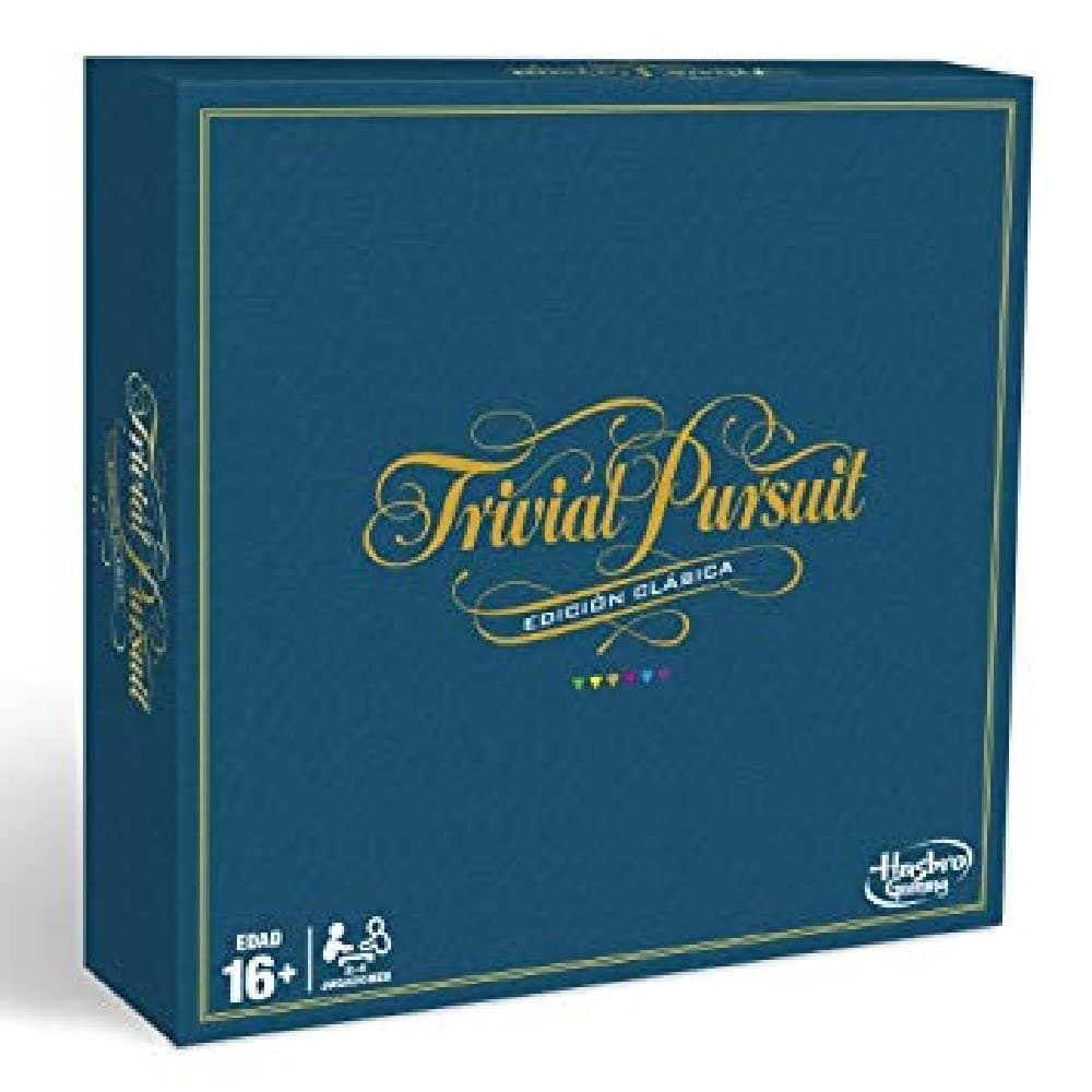 Hasbro Gaming Trivial Pursuit (en Español), Juego de Preguntas para Adolescentes Mayores de 16 Años, Juego de Mesa Multijugador para Fiestas