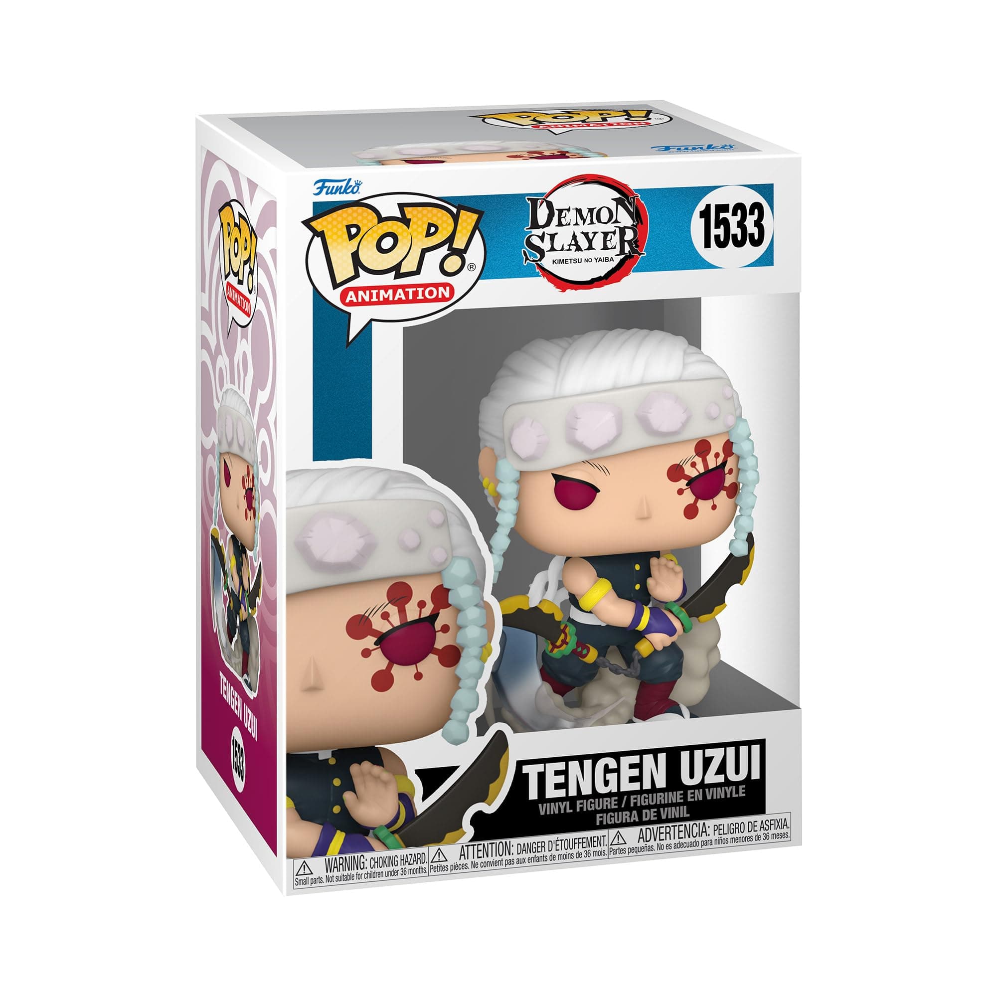 Funko Demon Slayer Tengen Uzui (Chase Edition available!) Vinyl Figurine 1533 Unisex Pop! multicolore