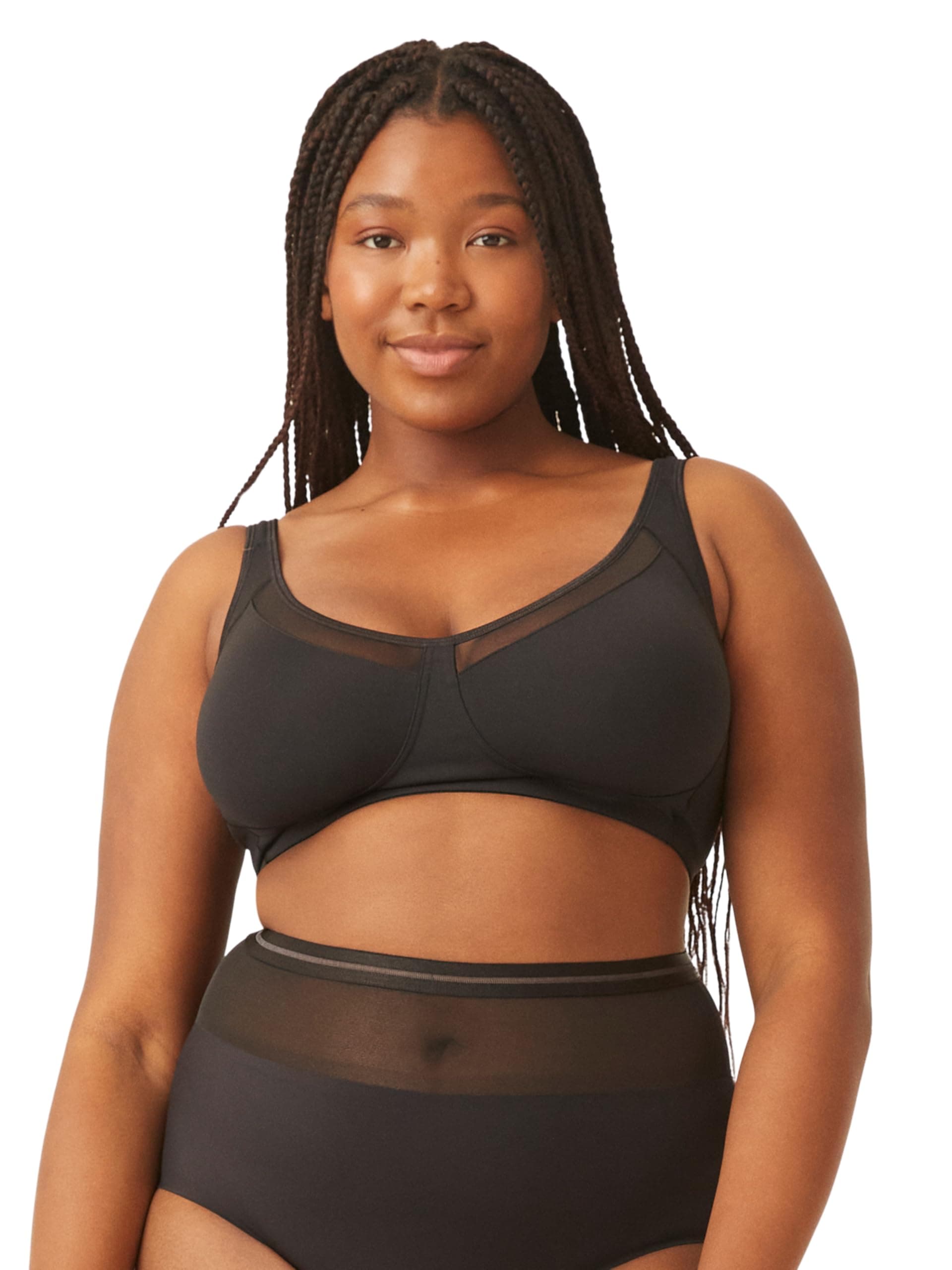 Naturana® Soft-BH mit Mesheinsatz