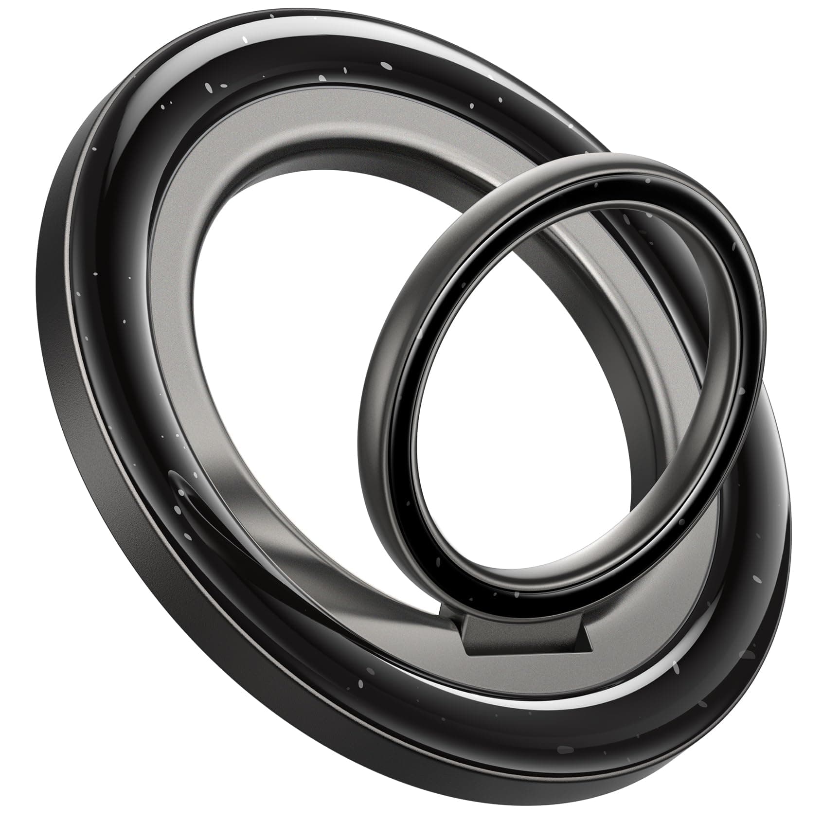 Lamicall Handy Ring Halterung für MagSafe - Fingerhalter mit Feinen Zahnrädern, 360° Magnetisch Handy Griff Halter für iPhone 17/16/15/14/13/12 Pro Max Plus Air, alle Smartphone, Zubehör für MagSafe