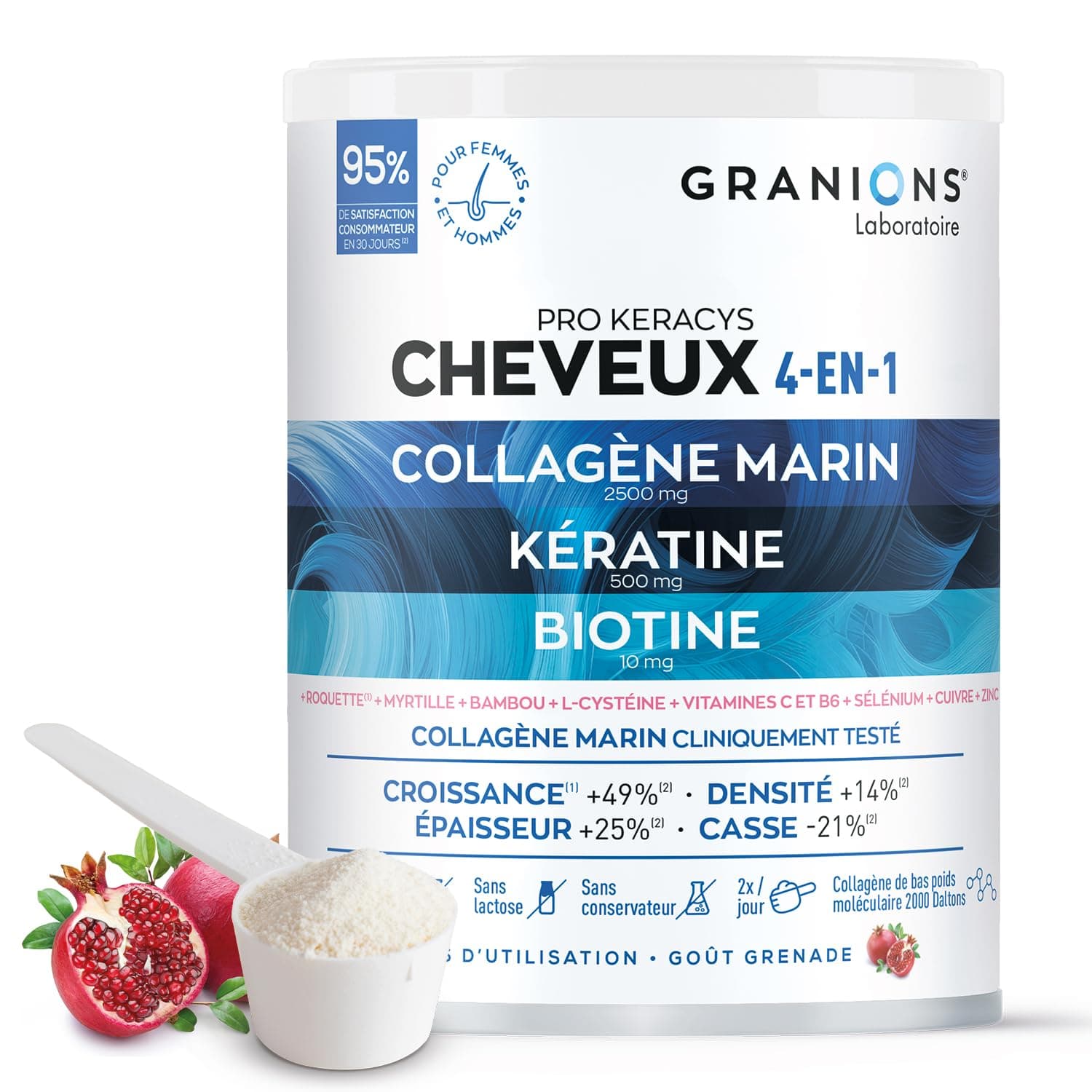 Granions Pro Keracys Cheveux 4en1 300 g