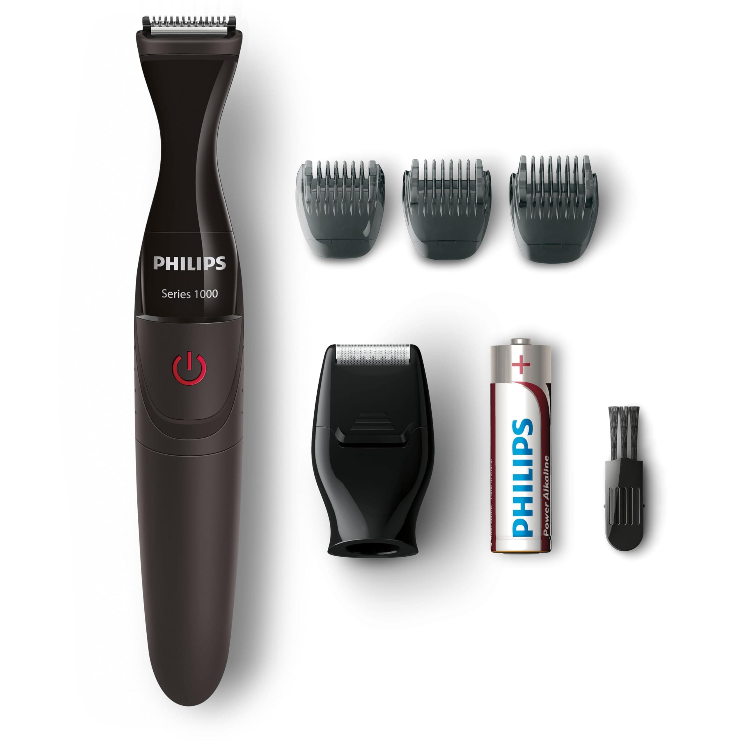 Philips Rifinitori MG1100/16 Serie 1000 Rifinitore di Precisione per Barba, Baffi e Basette