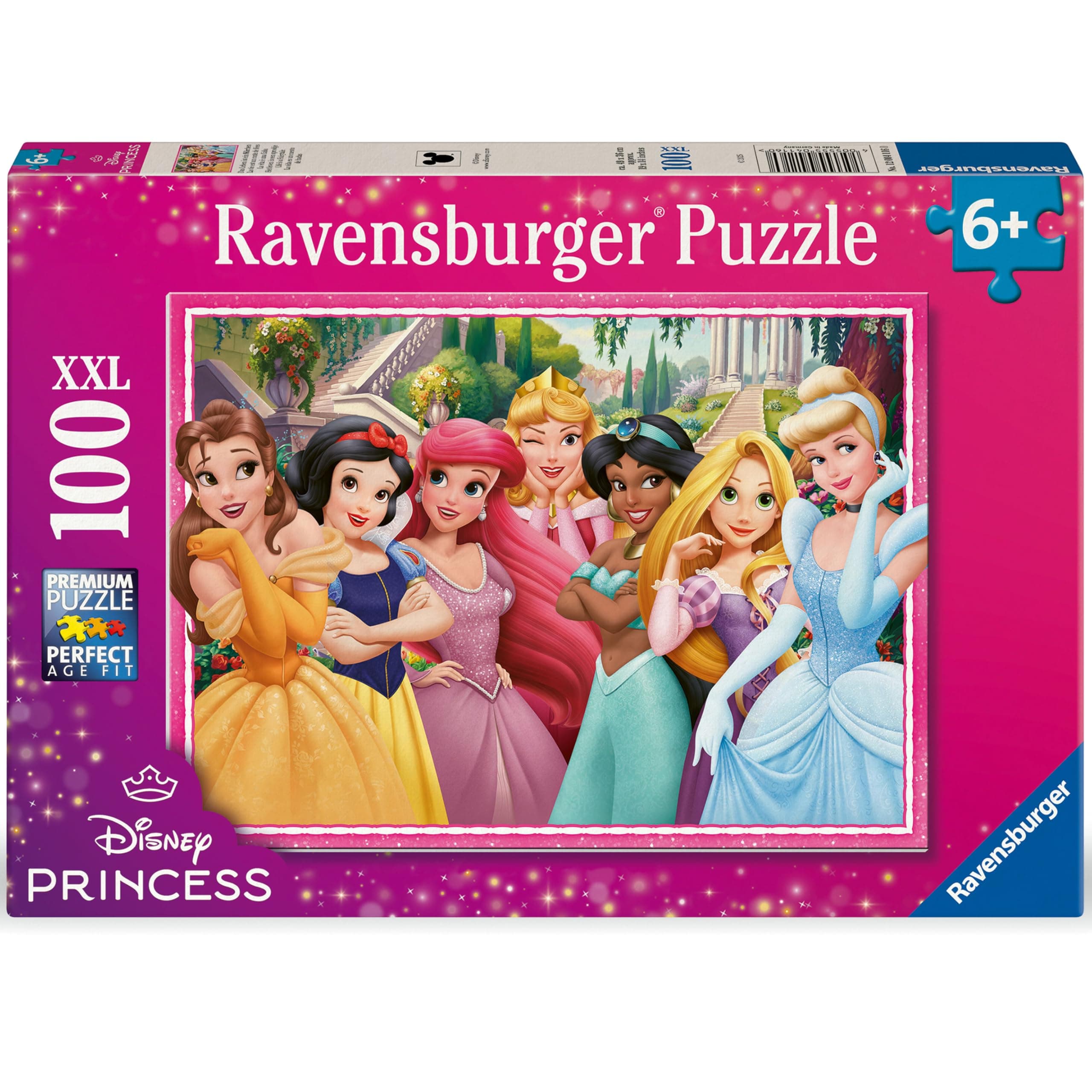 Ravensburger Kinderpuzzle - 12004117 Das Leben ist EIN Märchen - Puzzle für Kinder ab 6 Jahren, mit 100 Teilen im XXL-Format