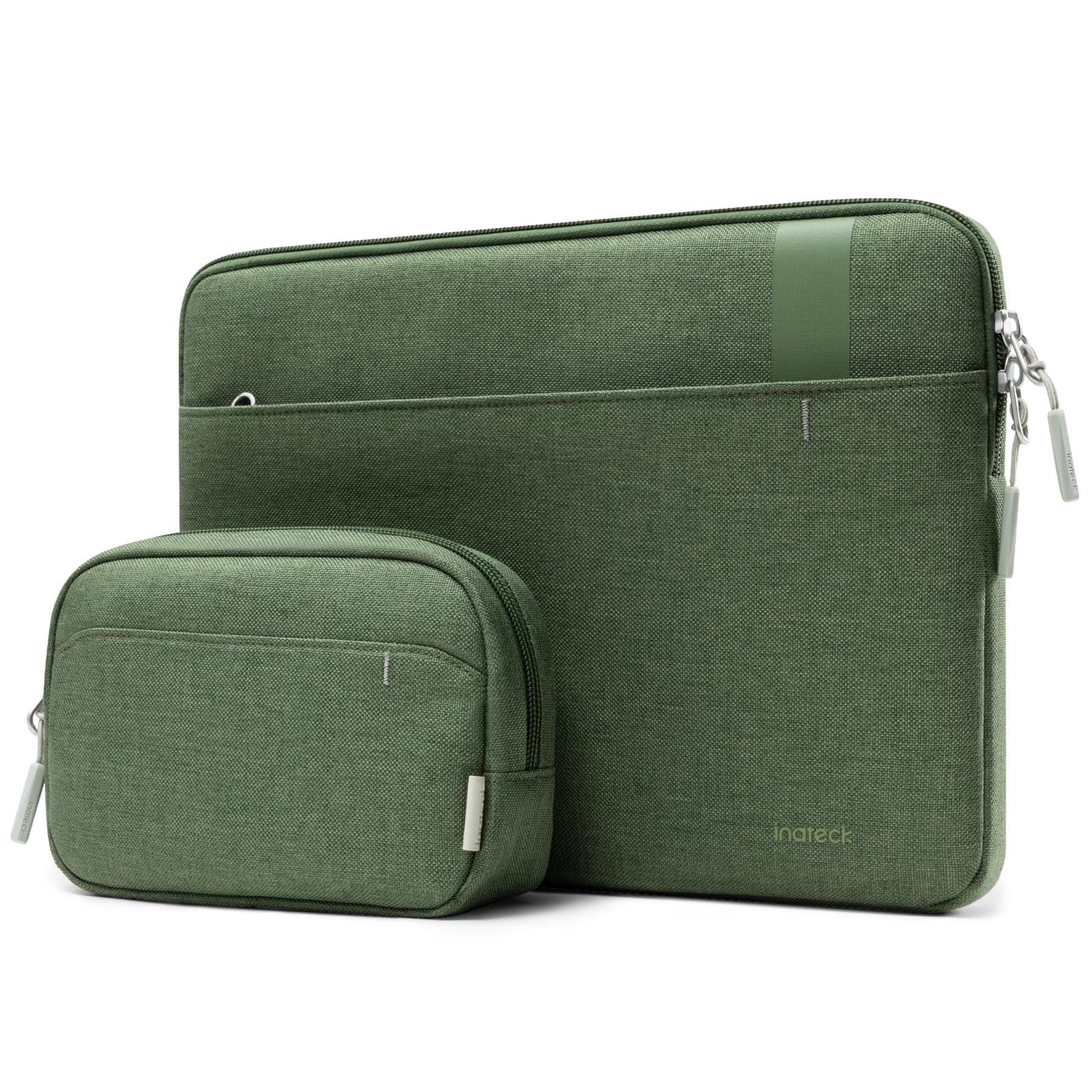 Inateck 360° Schutz Laptoptasche, Kompatibel mit 14 Zoll MacBook M1/M2/M3/M4/M5 Pro/Max 2021-2026, Laptop Hülle mit Zubehör Tasche